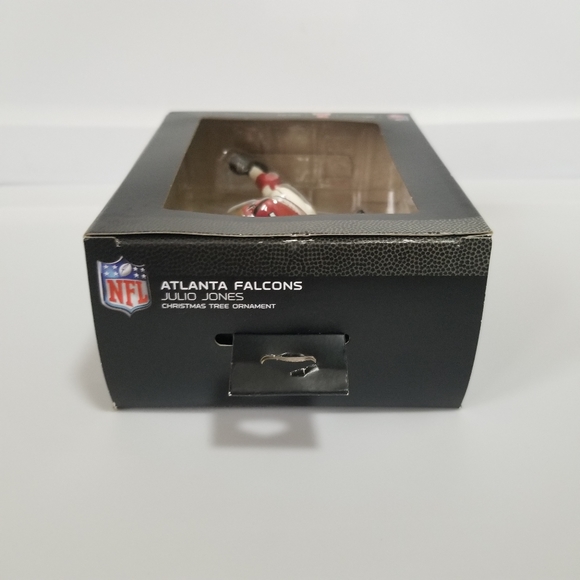 New 2020 Hallmark NFL Atlanta Falcons Julio Jones 11 Christmas Tree Ornament - Picture 4 of 6